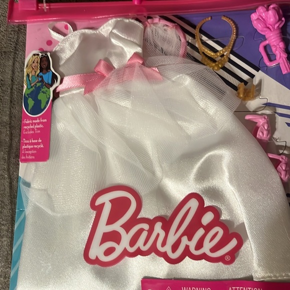 Barbie Clothes, Bridal Fashion Pack For Barbie Doll On Wedding Day - Picture 5 of 8